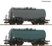 Roco 6680036 - TT - 2-tlg. Set Kesselwagen, DR, Ep. IV